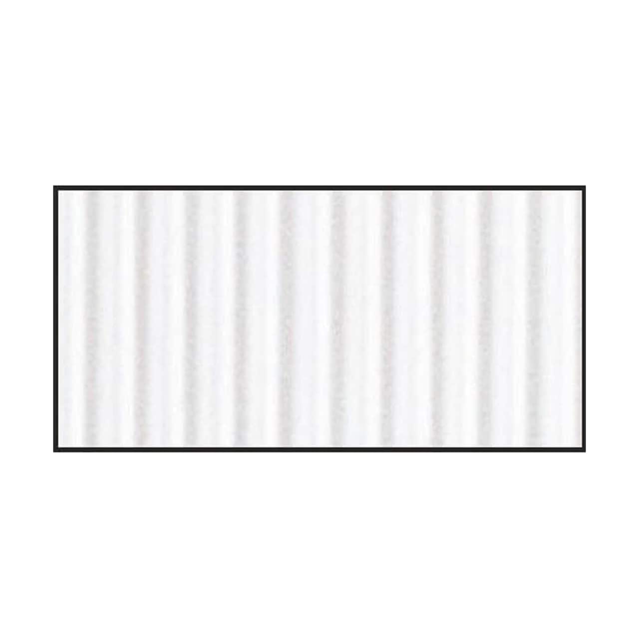 Pacon® Corobuff® White Corrugated Paper, 4ft. x 25ft.